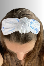 FAITH COLLECTION KNOTTED HEADBAND WHITE