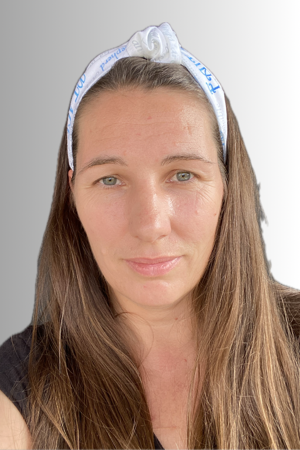 FAITH COLLECTION KNOTTED HEADBAND WHITE