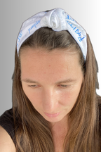 FAITH COLLECTION KNOTTED HEADBAND WHITE
