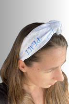 FAITH COLLECTION KNOTTED HEADBAND WHITE